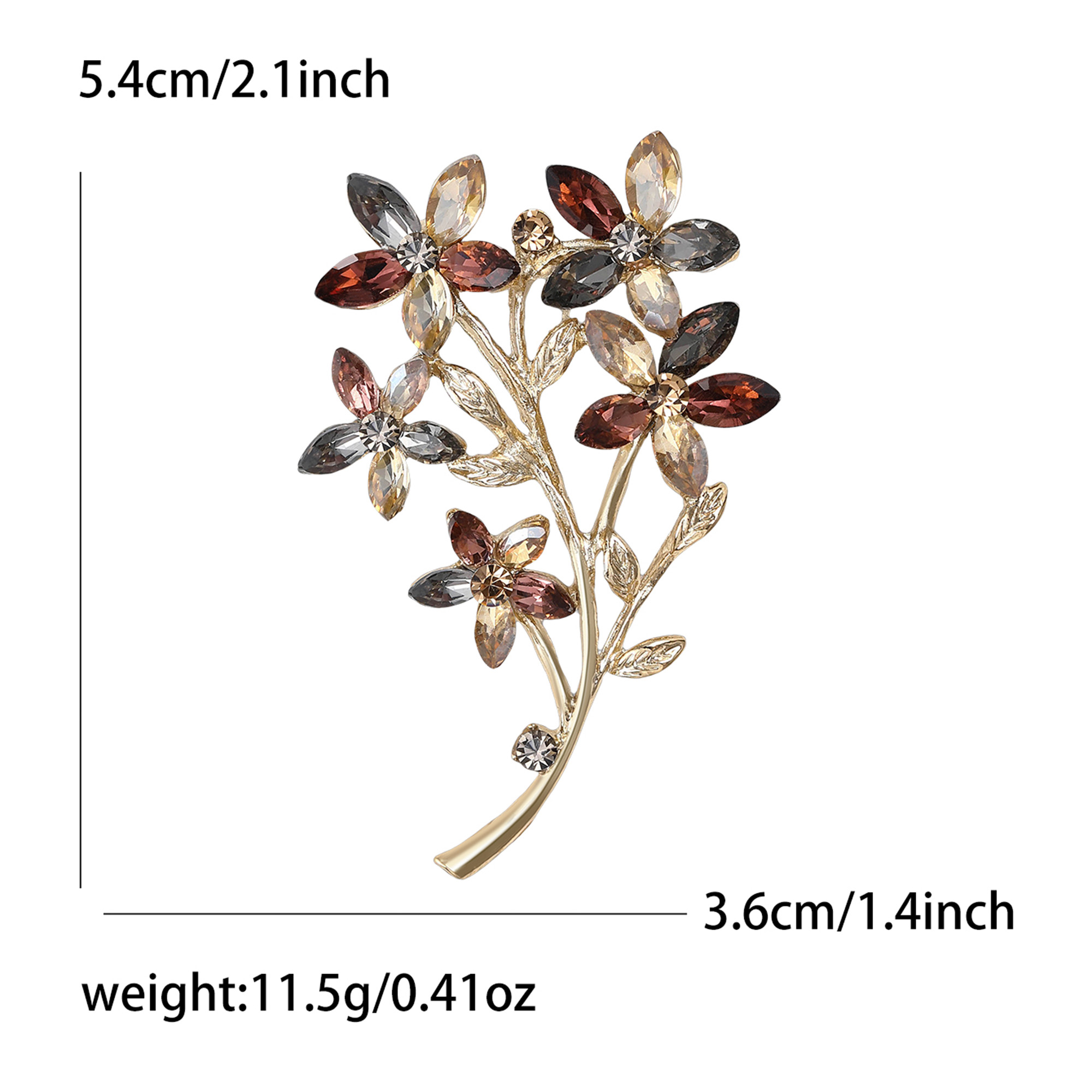 Beaut&Berry Luxury Rhinestone  - Women Accessories Bouquet review and price