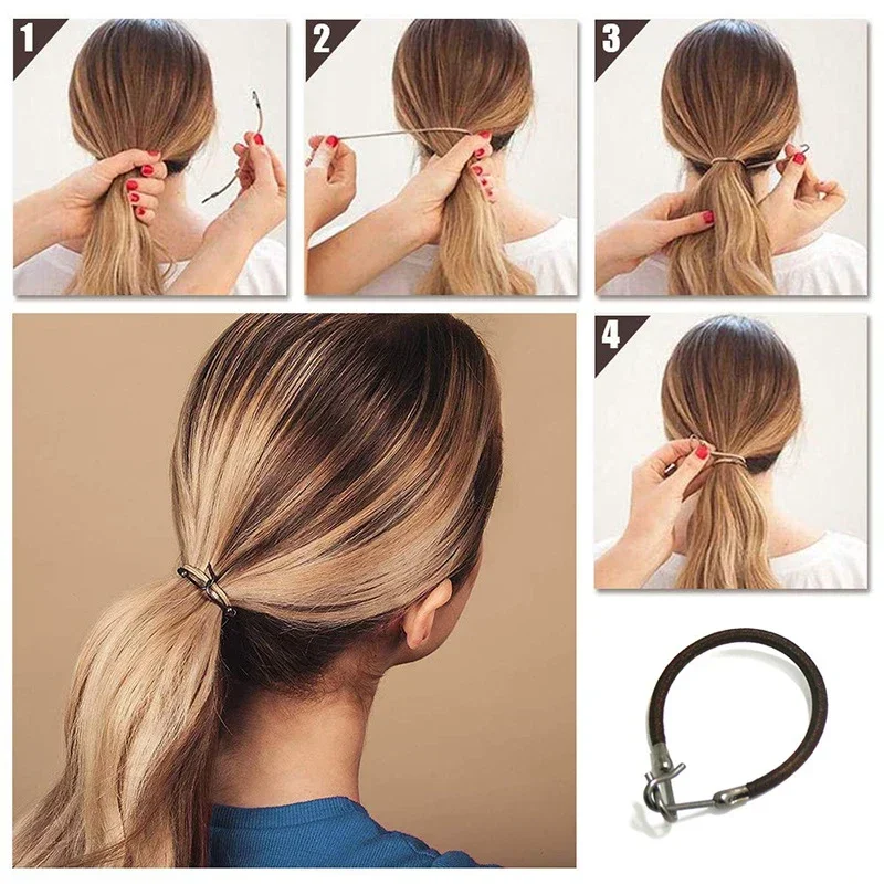 5/10PCS Ponytail Rubber Elasti - Women Accessories Combo review and price