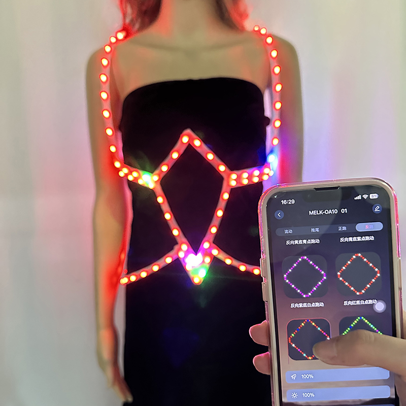 Glowing Colorful Belt For Unis - Women Accessories App review and price
