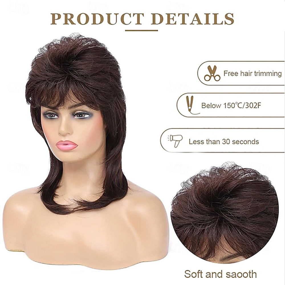 HAIRJOY Synthetic Hair Mullet  - Women'S Accessories In The 90S review and price