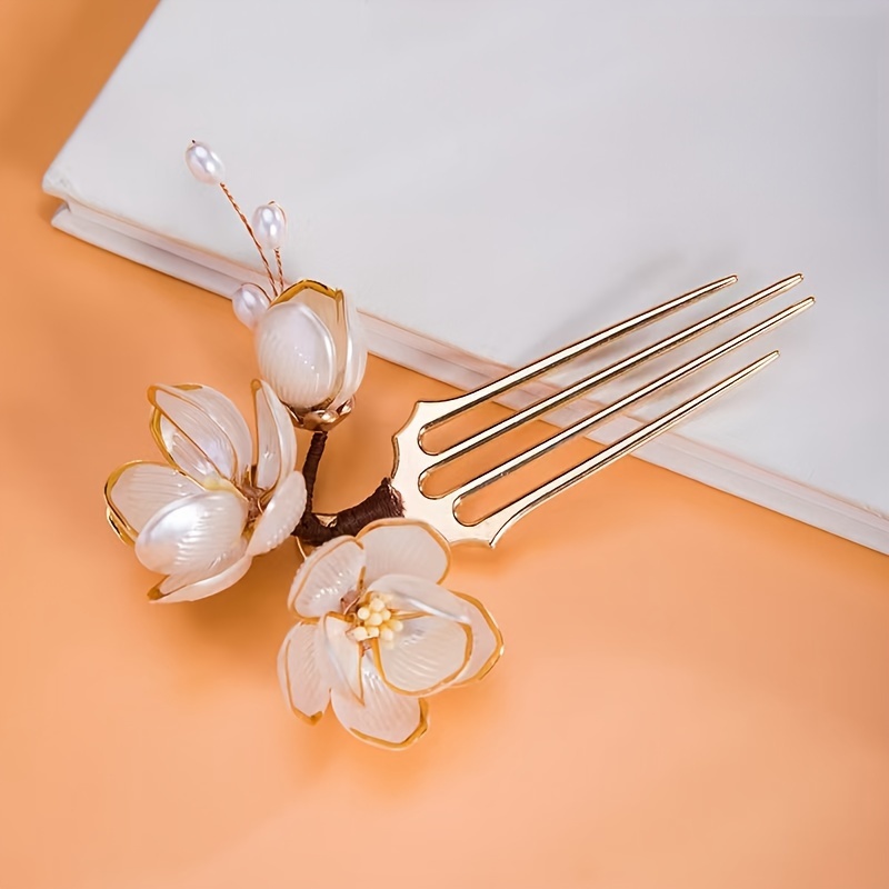 Chinese Style Shell Magnolia F - Women Accessories Wholesale review and price